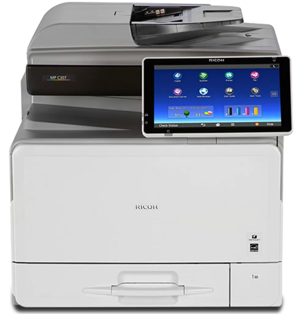 Impresora multifuncional Ricoh MP3555 para alquiler en Cali